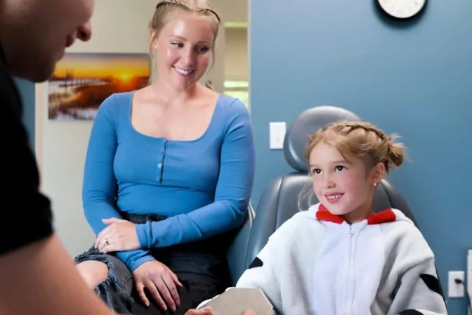 Child's first dental visit at MI Roots Family Dental, Grand Rapids MI