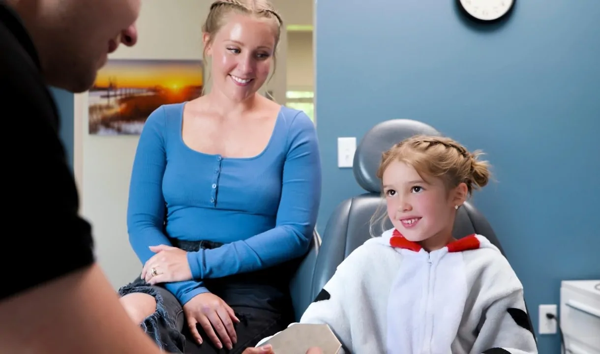 Child's first dental visit at MI Roots Family Dental, Grand Rapids MI